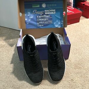 Skechers Sport memory foam slip ons